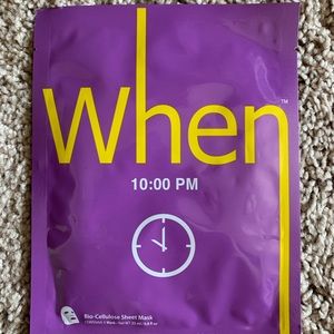 When 10 pm - Bio cellulose sheet mask